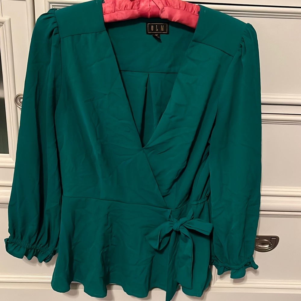 Wrap blouse